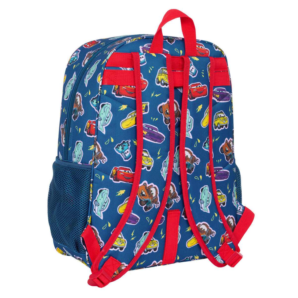 Zaino Scuola Cars Racing Blu Marino 2/3