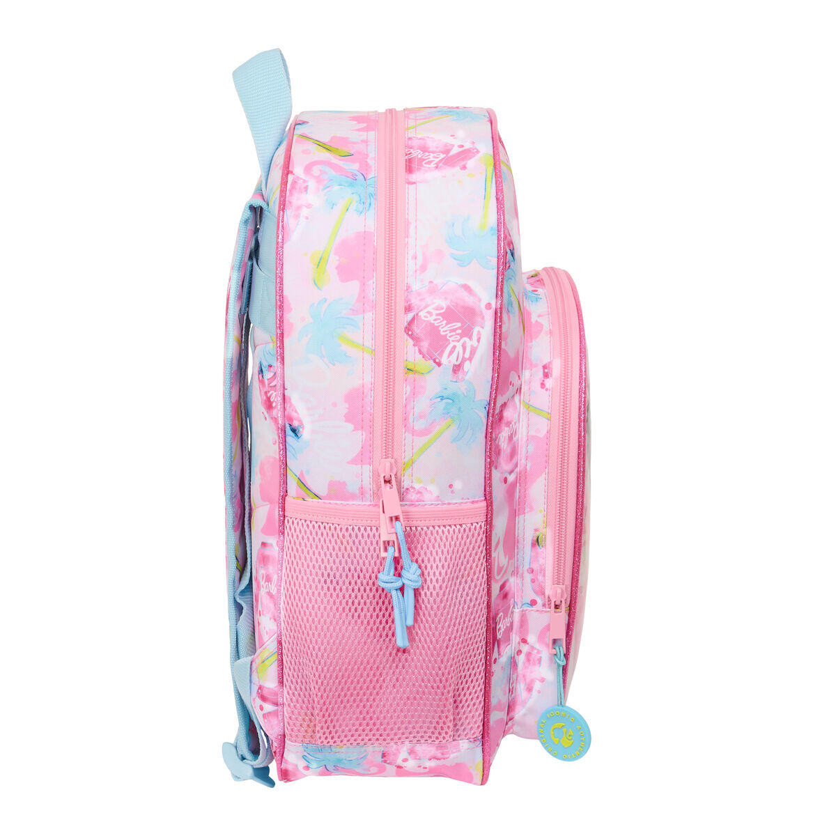 Mochila Escolar Barbie Painterly Rosa 2/3