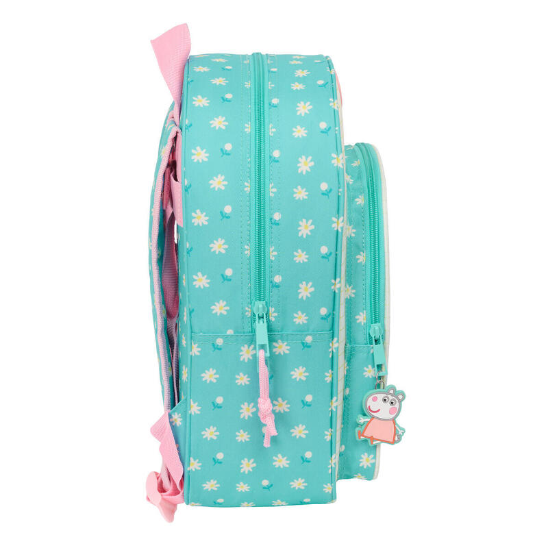 Ghiozdan Peppa Pig Pretty flowers Galben