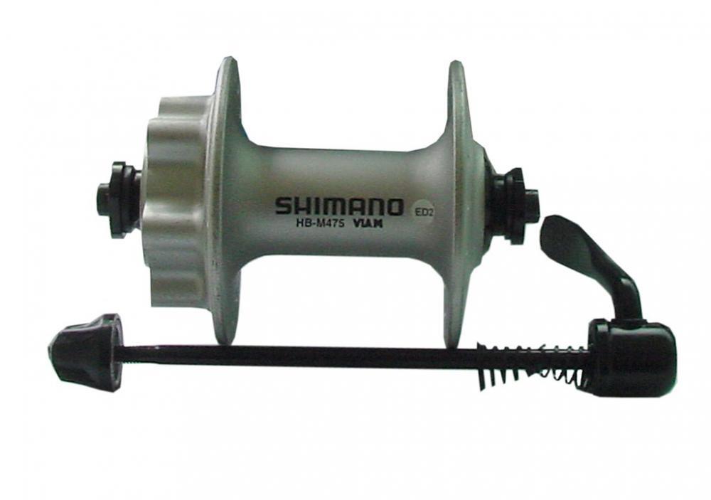 Moyeu avant SHIMANO HB-M475 6 trous, axe à serrage rapide 2/2