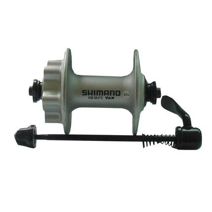 Moyeu avant SHIMANO HB-M475 6 trous, axe à serrage rapide