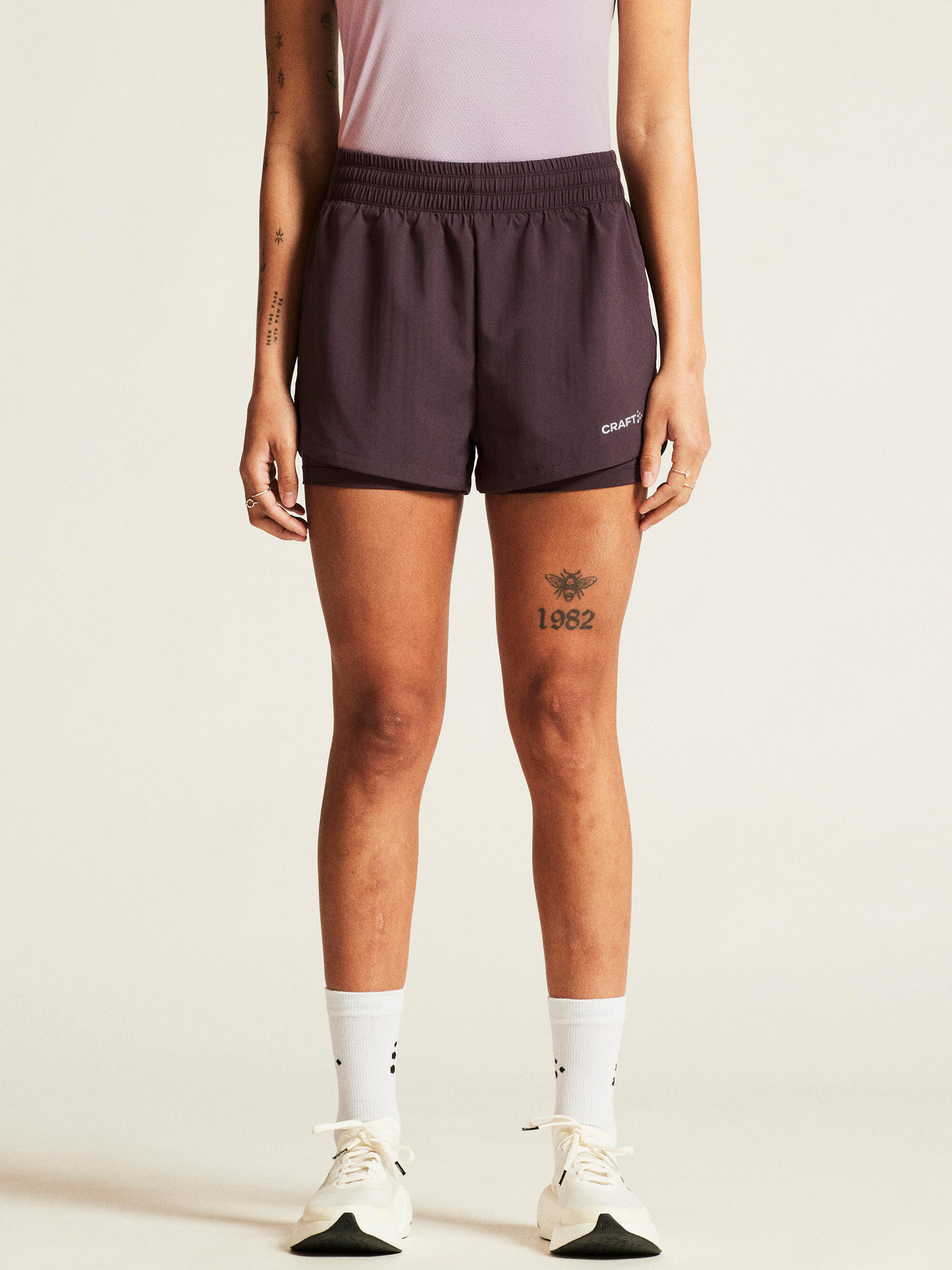 CRAFT Adv Essence Womens 2-in-1 Shorts