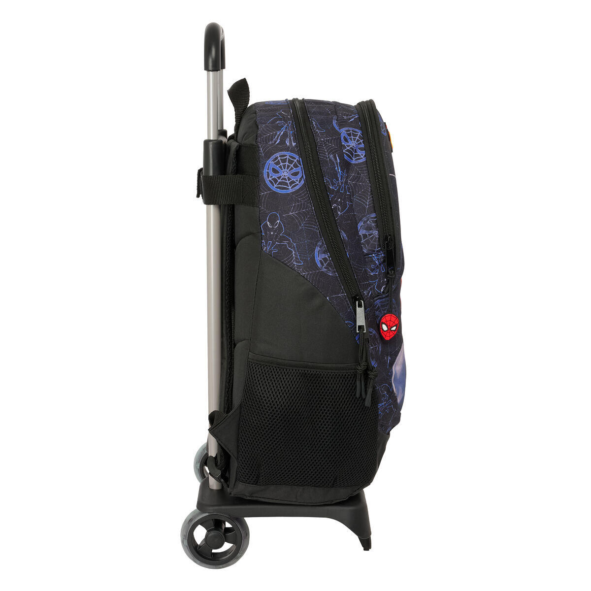 Mochila Escolar con Ruedas Spider-Man Attack Negro 2/3