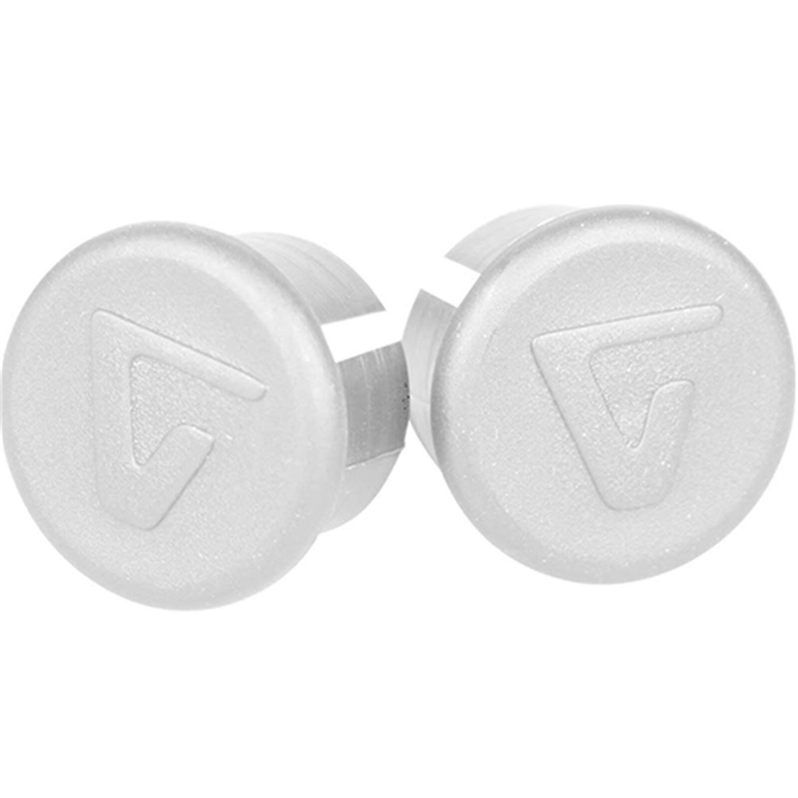VELOX Velox Lenkerstopfen BLANC auf Karte, Kunststoff, weiß