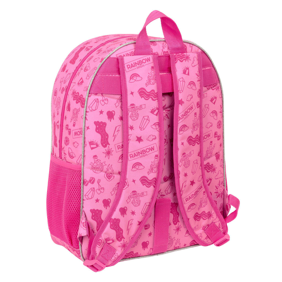 Zaino Scuola Rainbow High Shine Multicolore 3/3