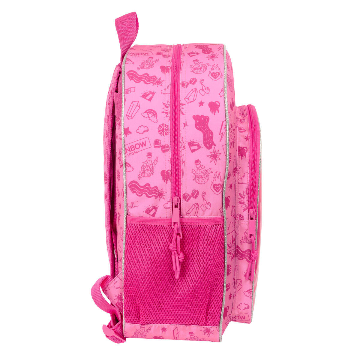Zaino Scuola Rainbow High Shine Multicolore 2/3