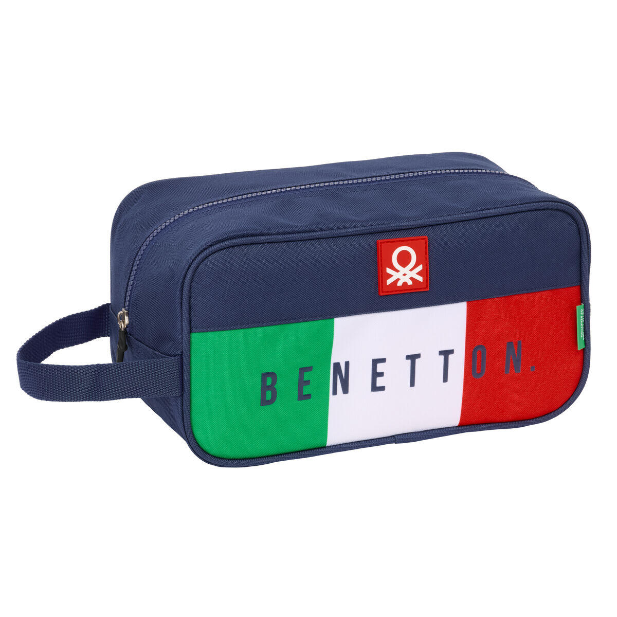 BENETTON Zapatillero de Viaje Benetton Flag Azul marino
