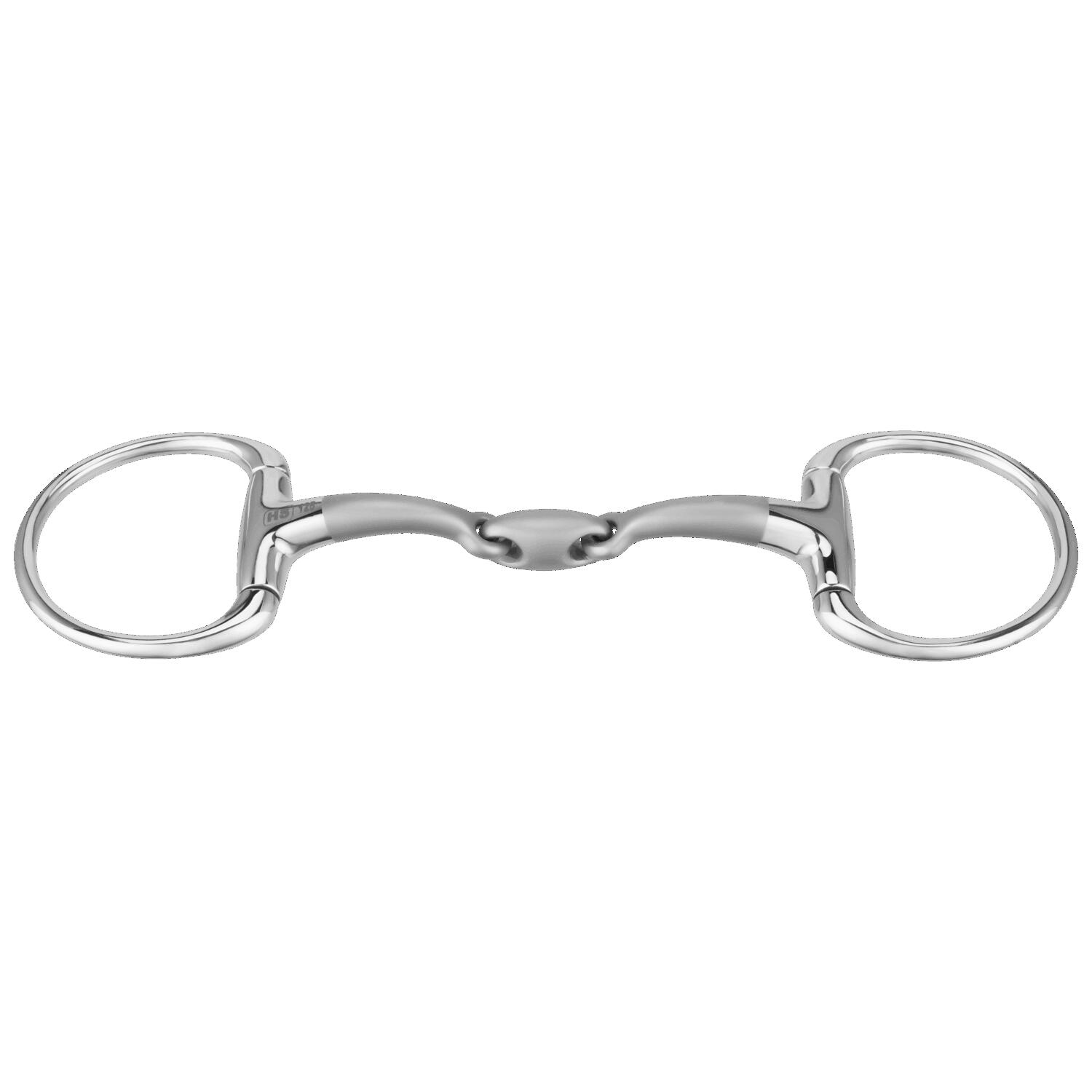 SPRENGER Sprenger Satinox Eggbutt Bit Dubbel Gebroken - Stainless Steel 14mm