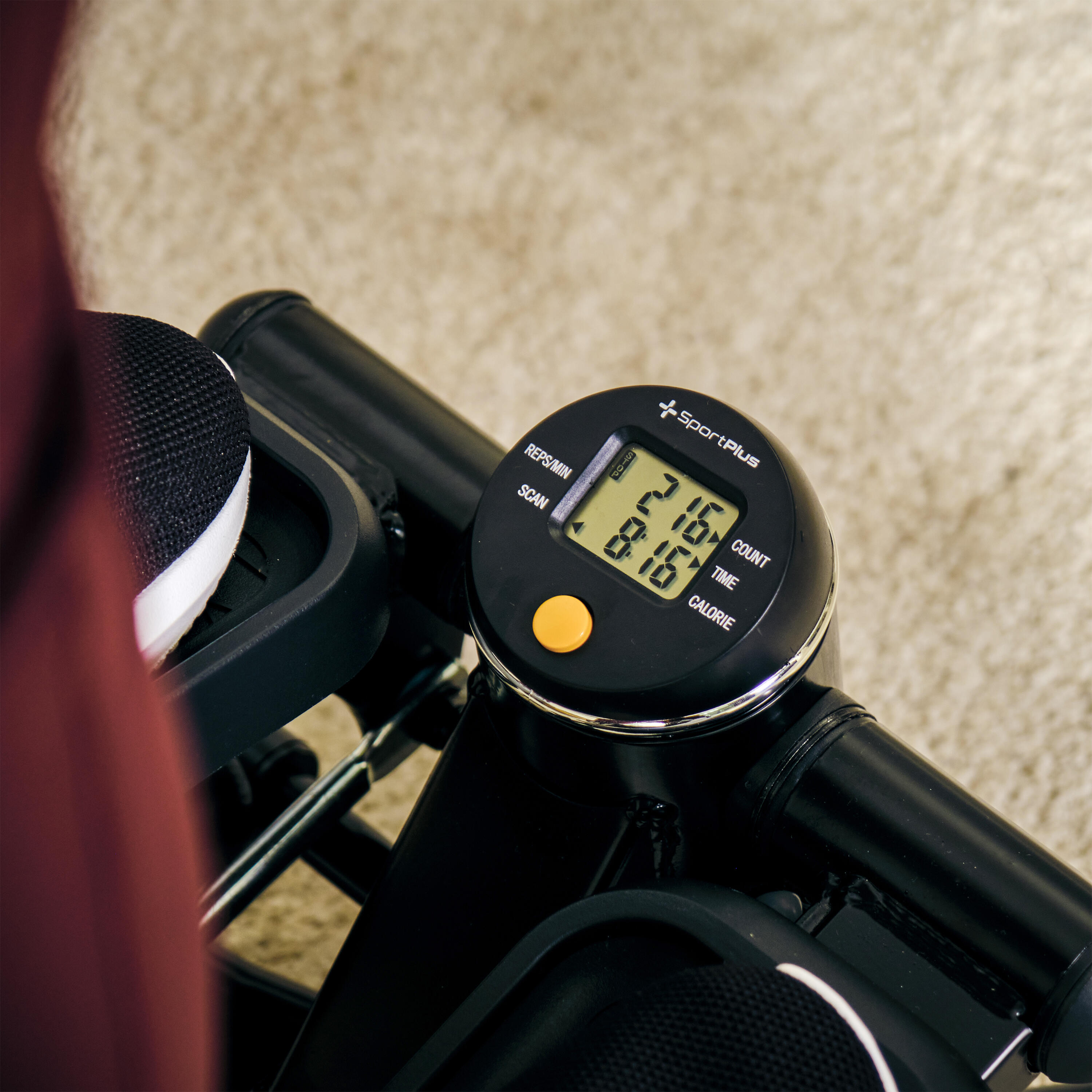 Appareil d’entraînement des jambes SportPlus, mini stepper 2-in-1 6/7
