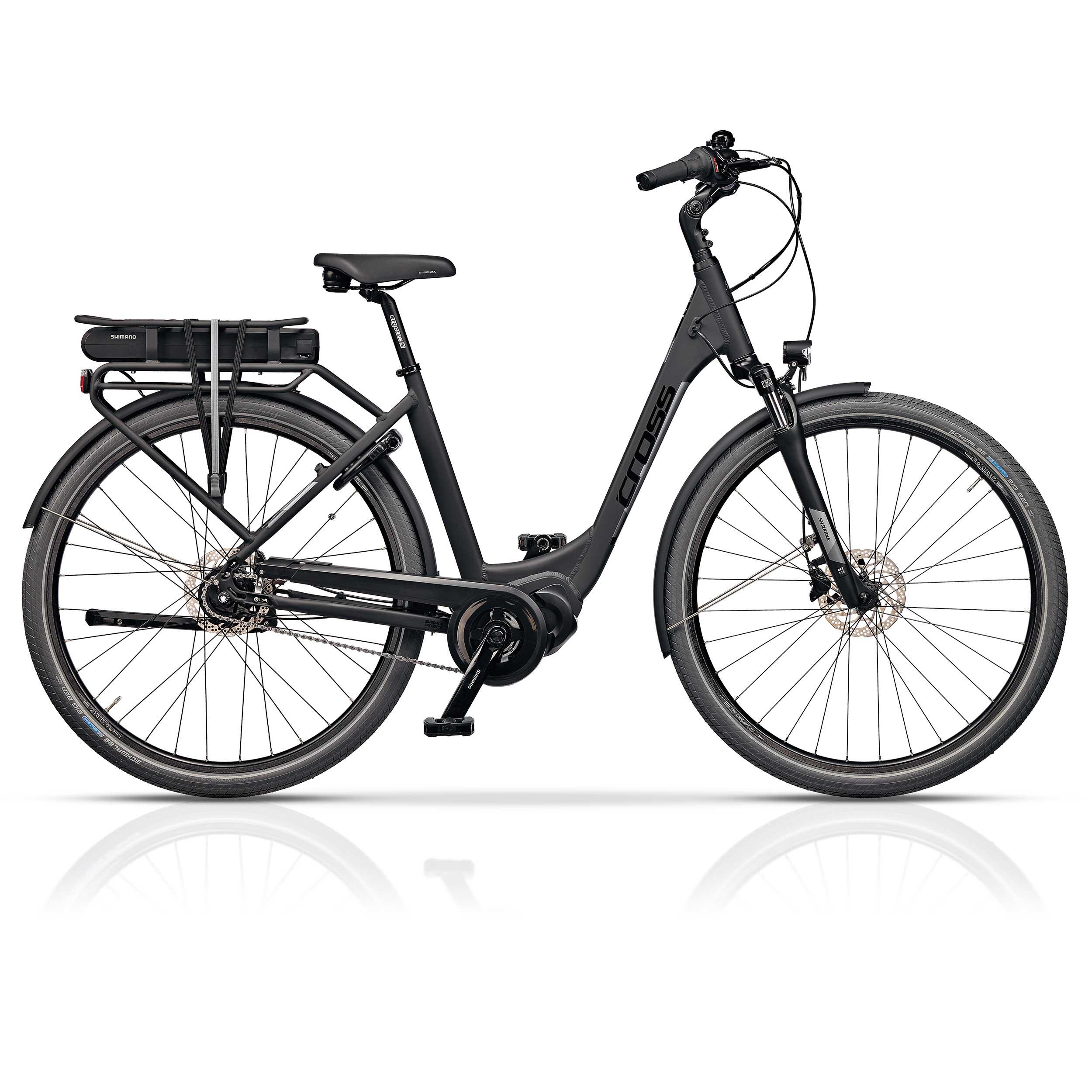 AIRTRACKS 28" BICICLETTA ELETTRICA DA CITTÀ DA DONNA LS SHIMANO STEPS E-5000, 7 VELOCITÀ,