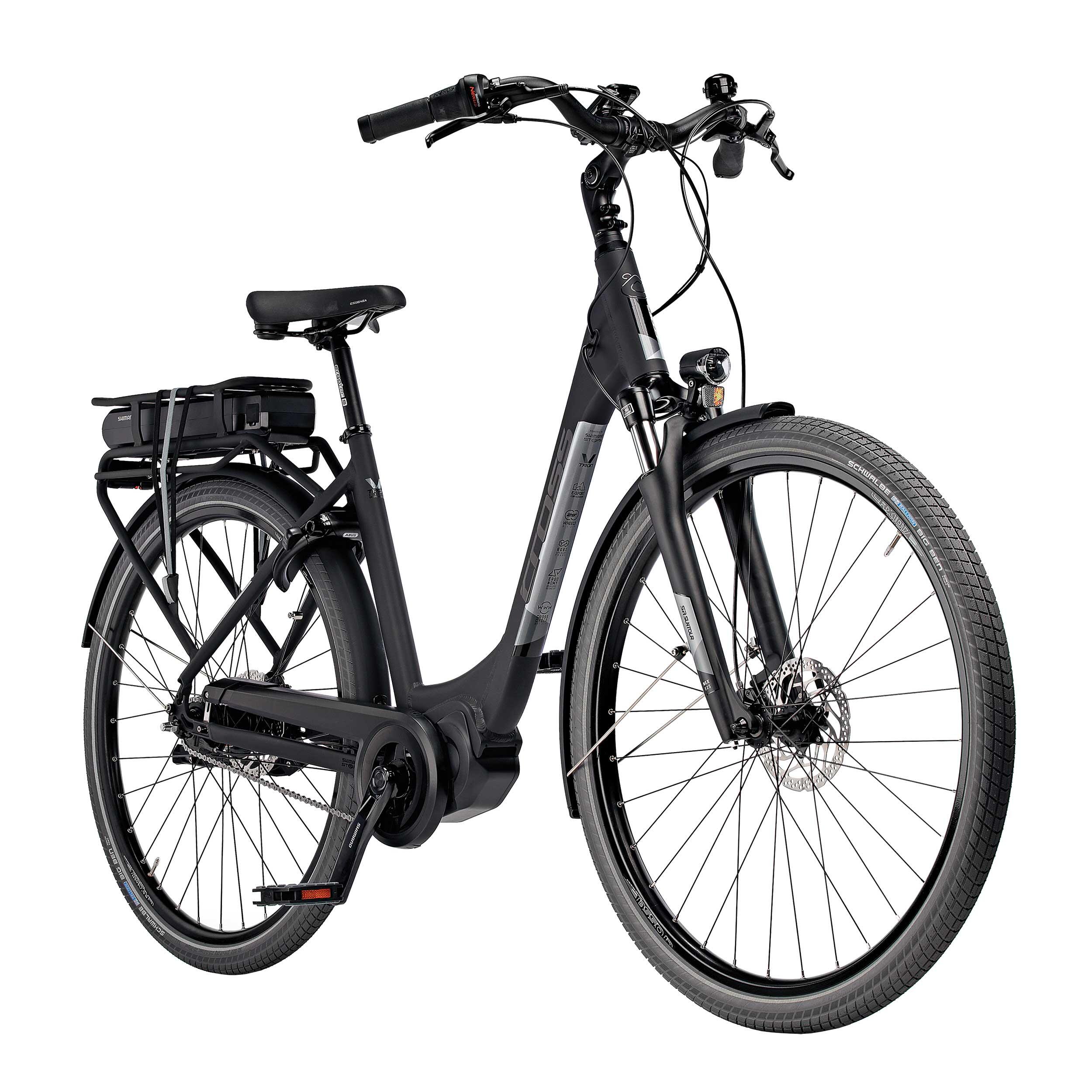 28" Damen E-Bike SHIMANO STEPS E-5000 City LS Fahrrad Wave Citybike 7 x Gang 2/3