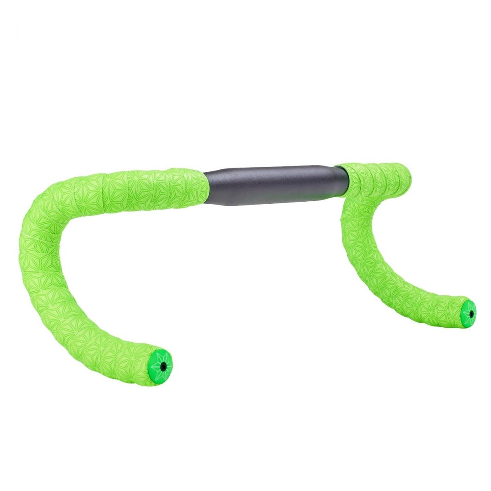 Fita de guiador monocromática Super Sticky Kush ciclismo Verde SUPACAZ 4/4