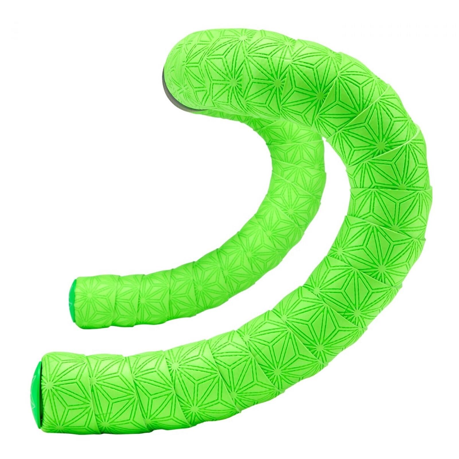 Fita de guiador monocromática Super Sticky Kush ciclismo Verde SUPACAZ 3/4