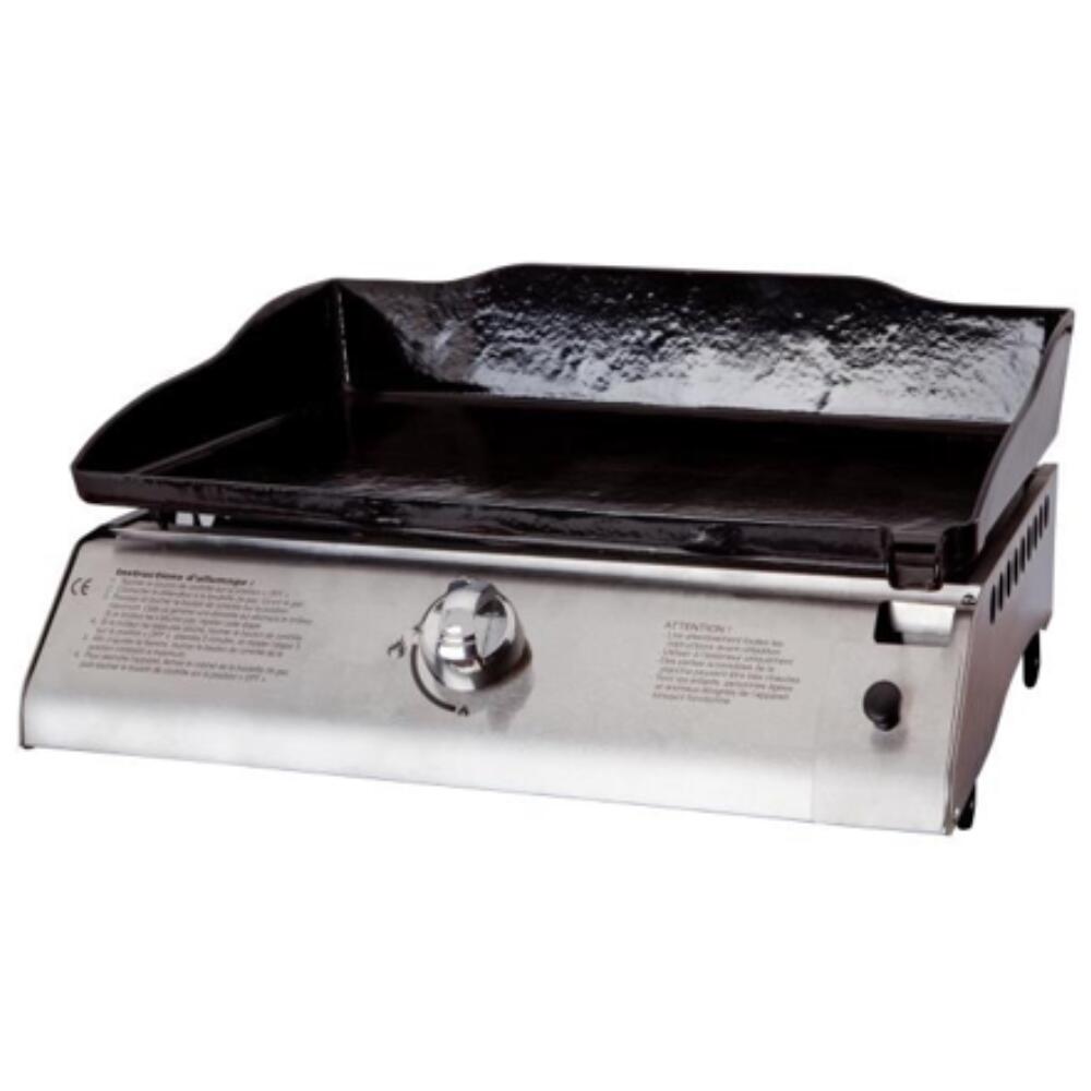 Crusader W904 Portable 1-Burner High Wall Plancha Grill for Outdoor Cooking 1/3