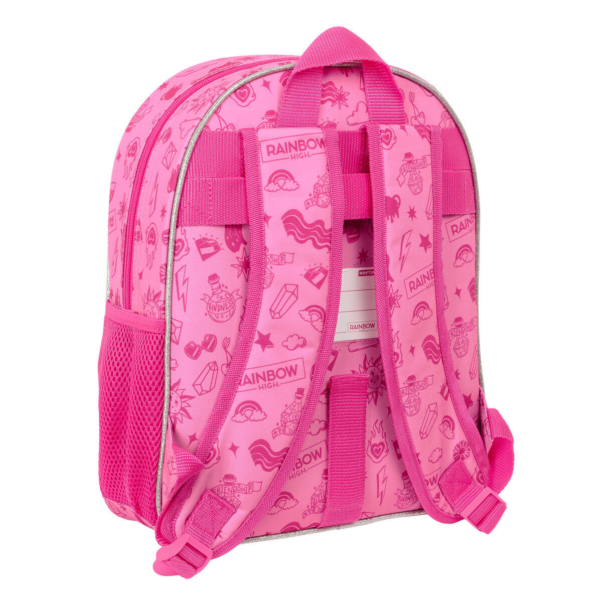 Zaino Scuola Rainbow High Shine Multicolore 2/3