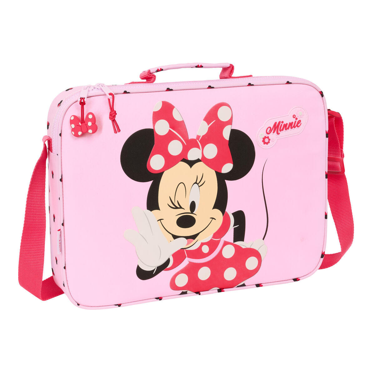Cartable d'école Minnie Mouse Naive Rose 1/3