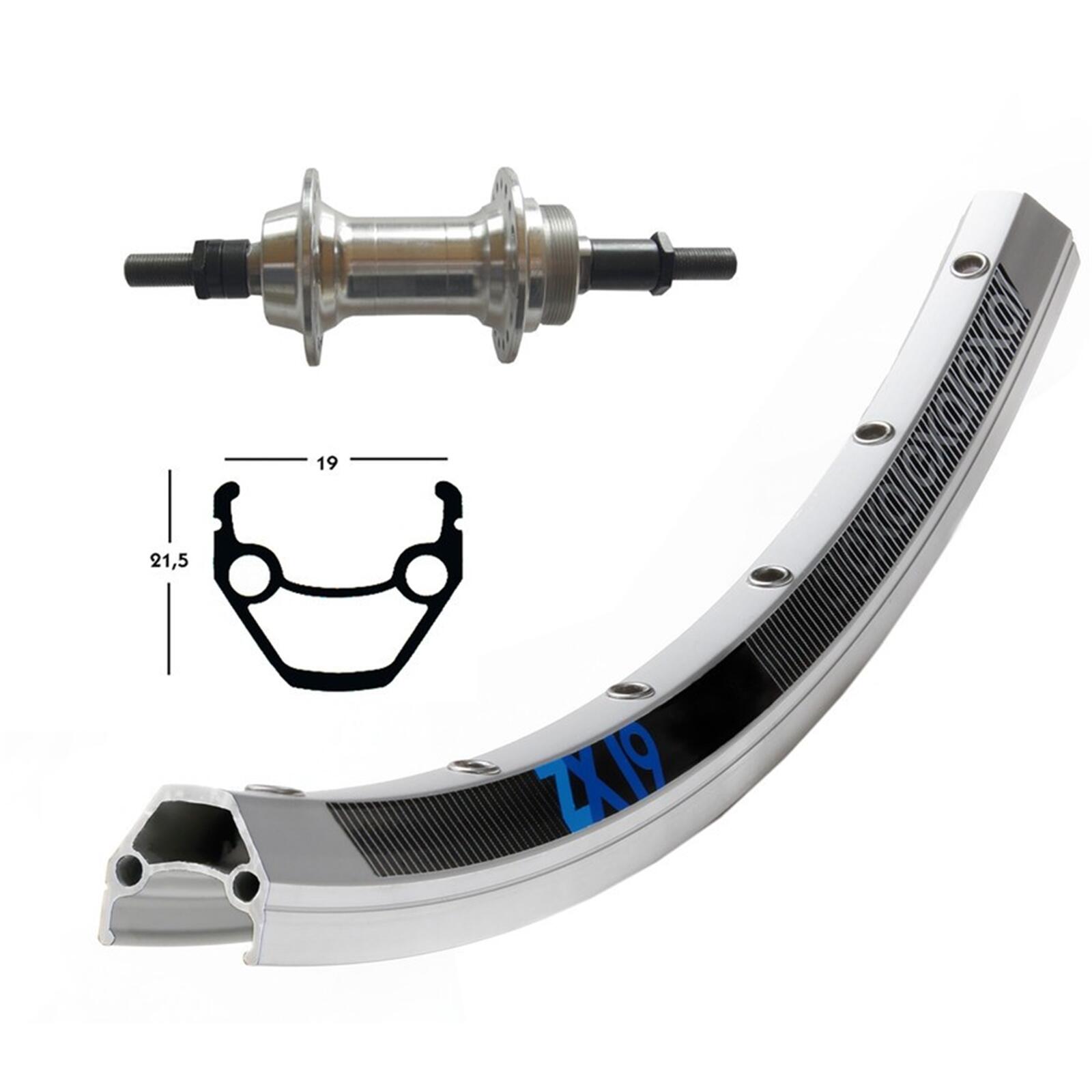 WINORA Ruota posteriore con vite Exal Winora Zx 19 135