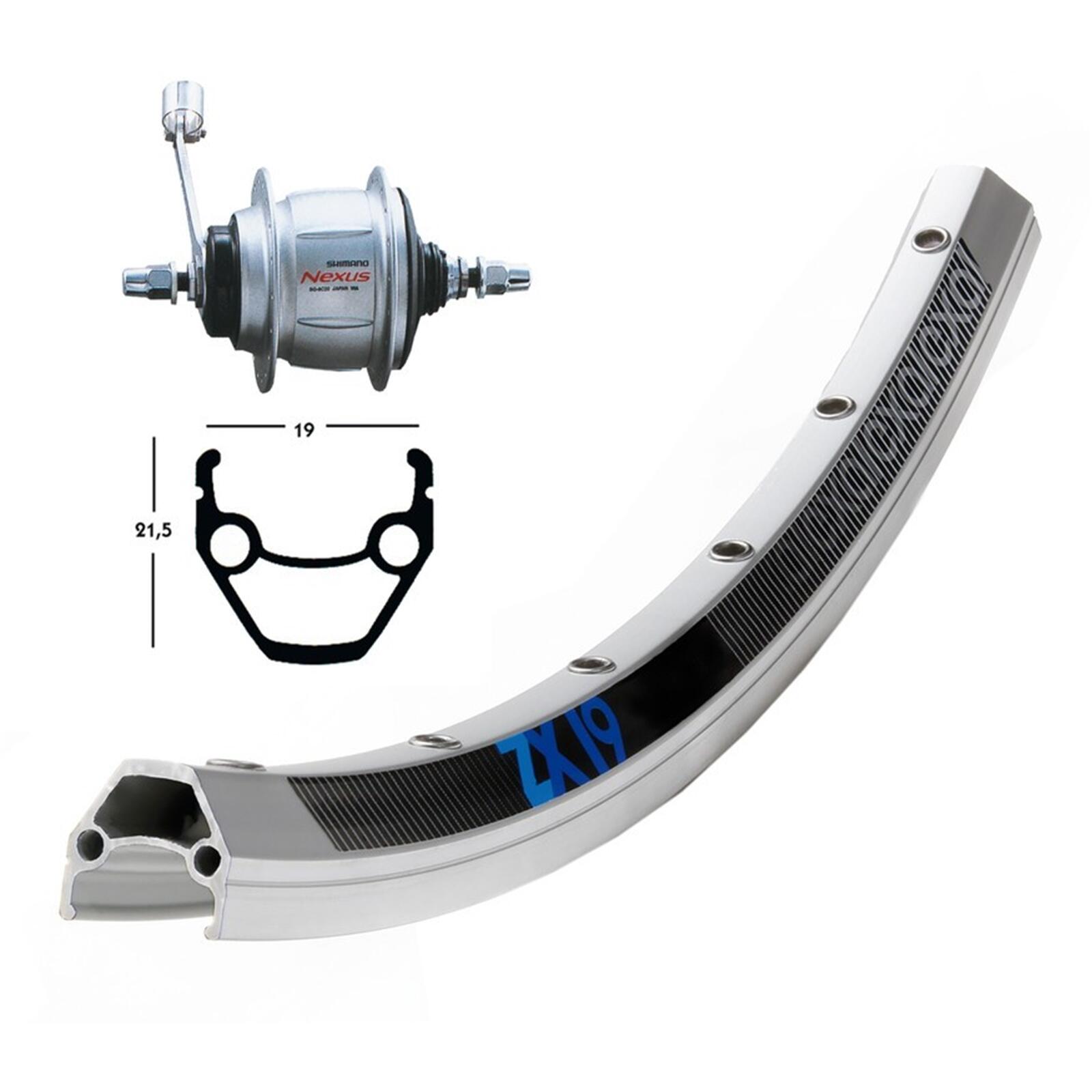 WINORA Ruota posteriore retropedale Exal Wino. Zx19.36 Tr.Sg-8C20