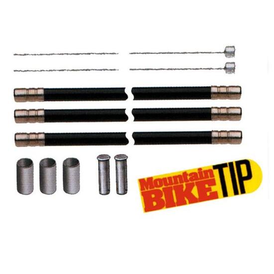 Point Schaltzug-Komplett-Set mit Nippel 4,5 x 4,5mm