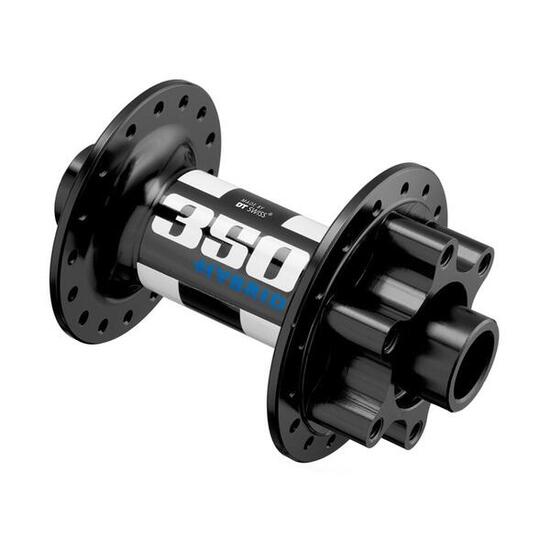 DT Swiss VR-Nabe 350 Hybrid Disc Brake 110mm/15mm TA Boost, IS 6-bolt, 36 Loch