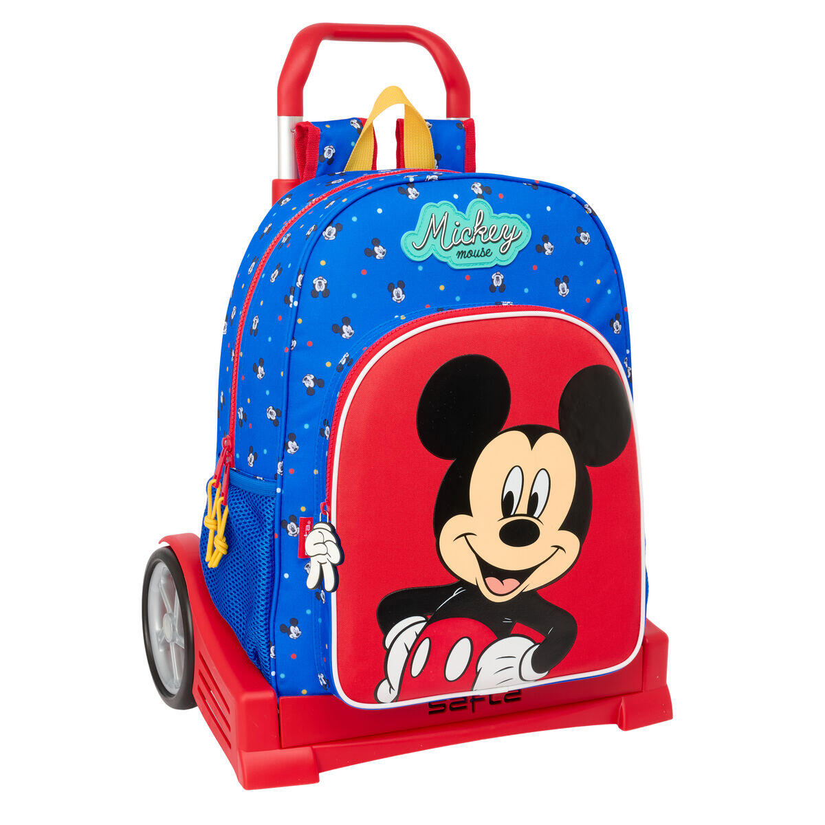 Trolley per la Scuola Mickey Mouse Clubhouse Good day Azzurro 1/3
