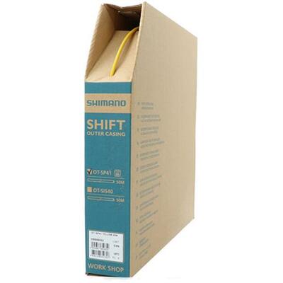 Shimano Teile Schalthülle 4mm SP41 gefettet, Shimano, gelb, 25m