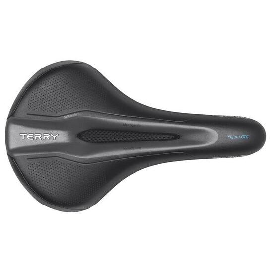 Terry Herren Fahrradsattel Figura GTC Gel, Schwarz