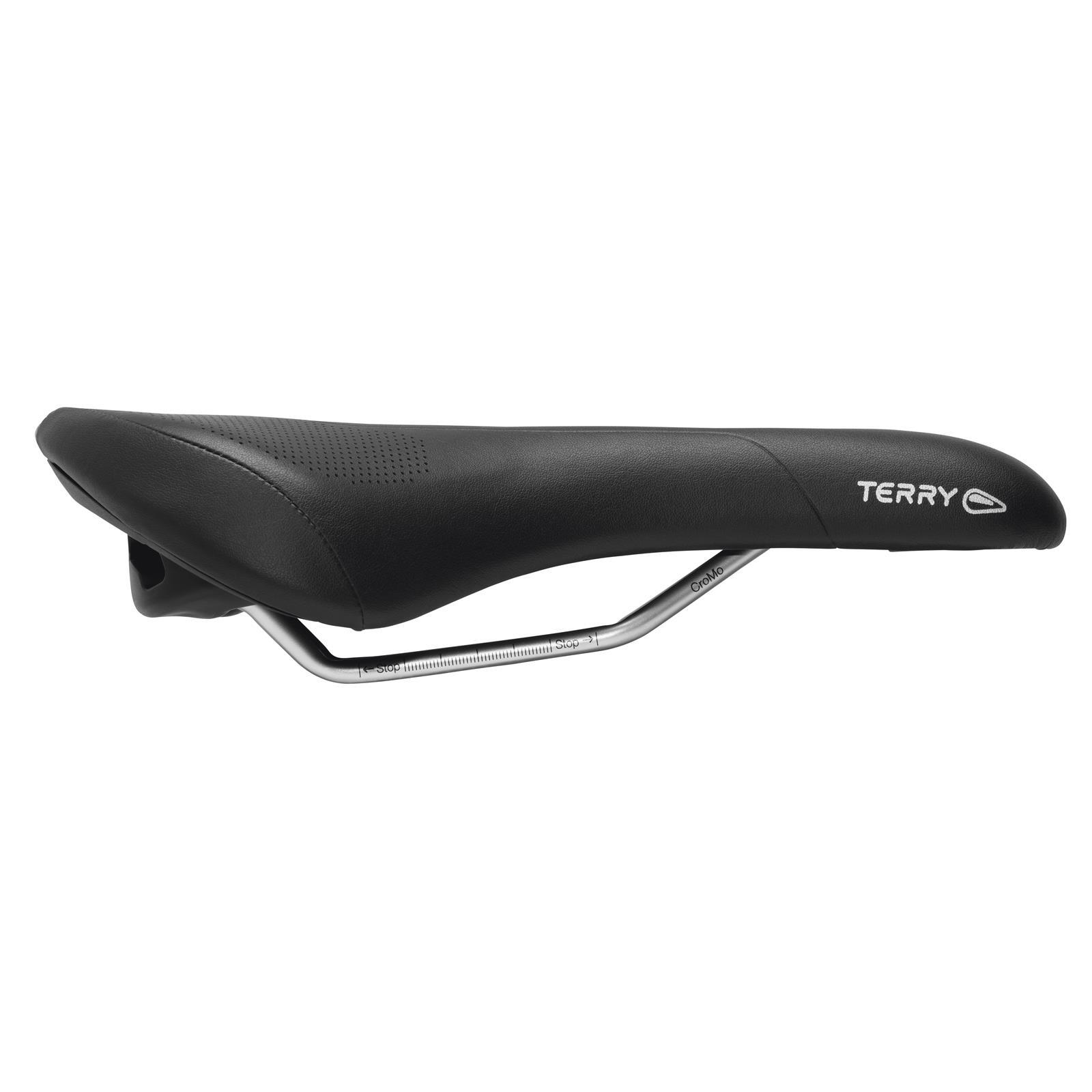 Terry Herren Fahrradsattel Figura GTC Gel, Schwarz 2/2