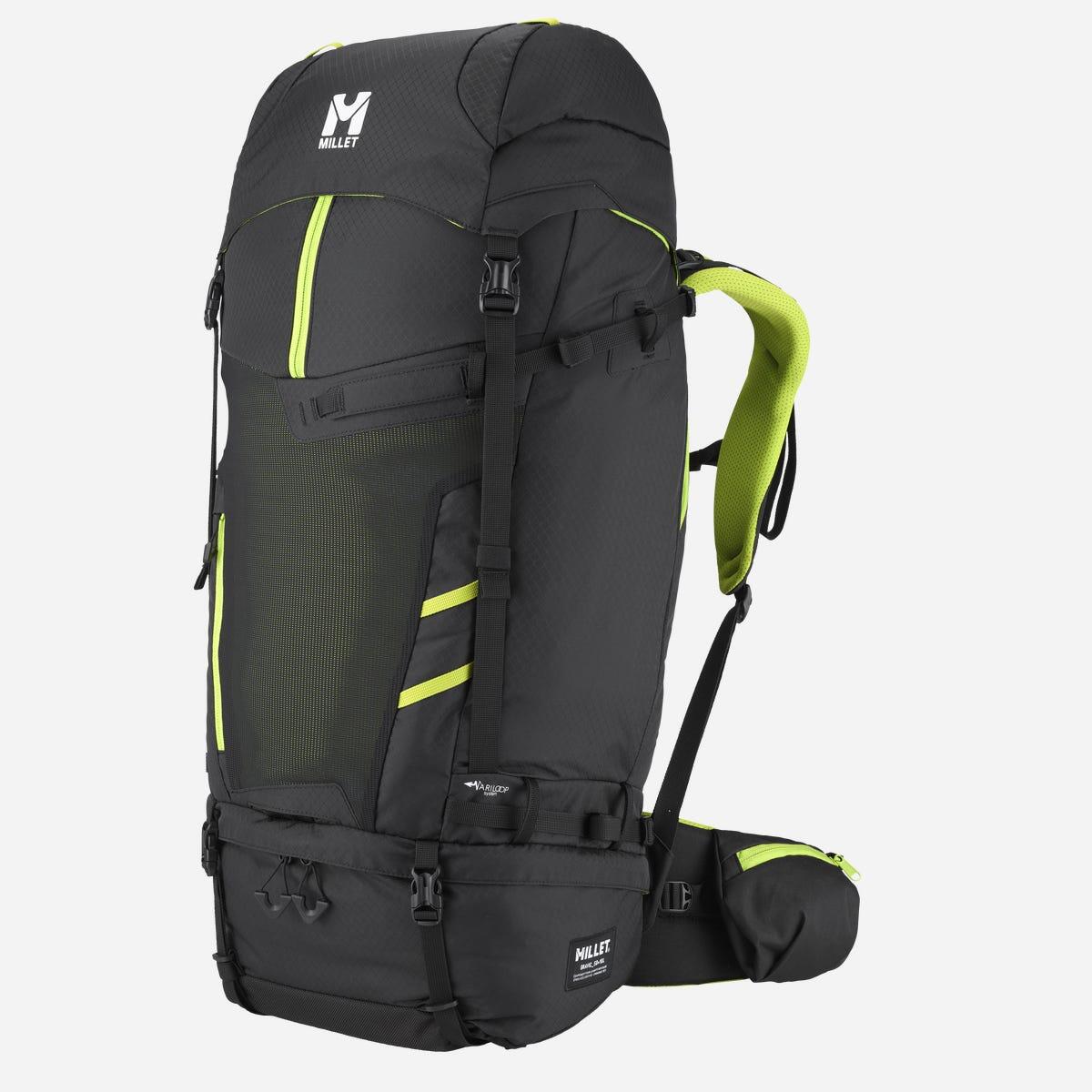Millet - Sac À Dos Randonnée Unisexe Gravic 50+10 - Sac À Dos - Noir - 50 L - Decathlon