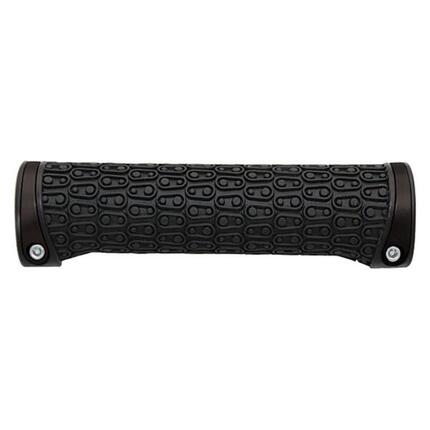 CRANKBROTHERS Paire de Grips IODINE lock-on Noir Kraton 130mm