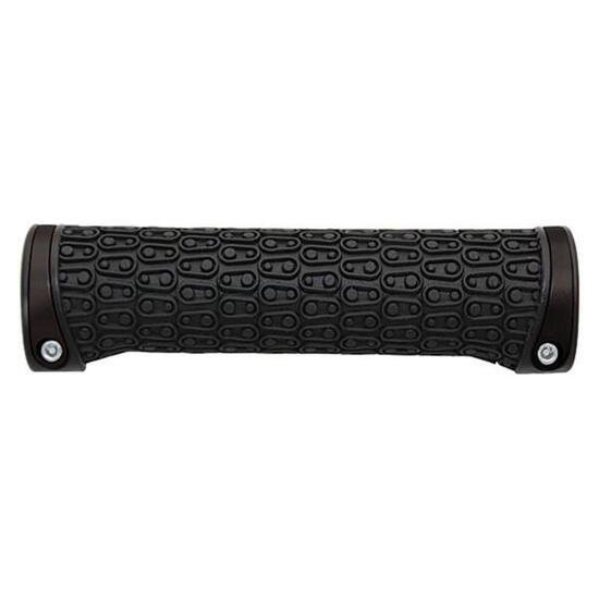 CRANKBROTHERS Paire de Grips IODINE lock-on Noir Kraton 130mm