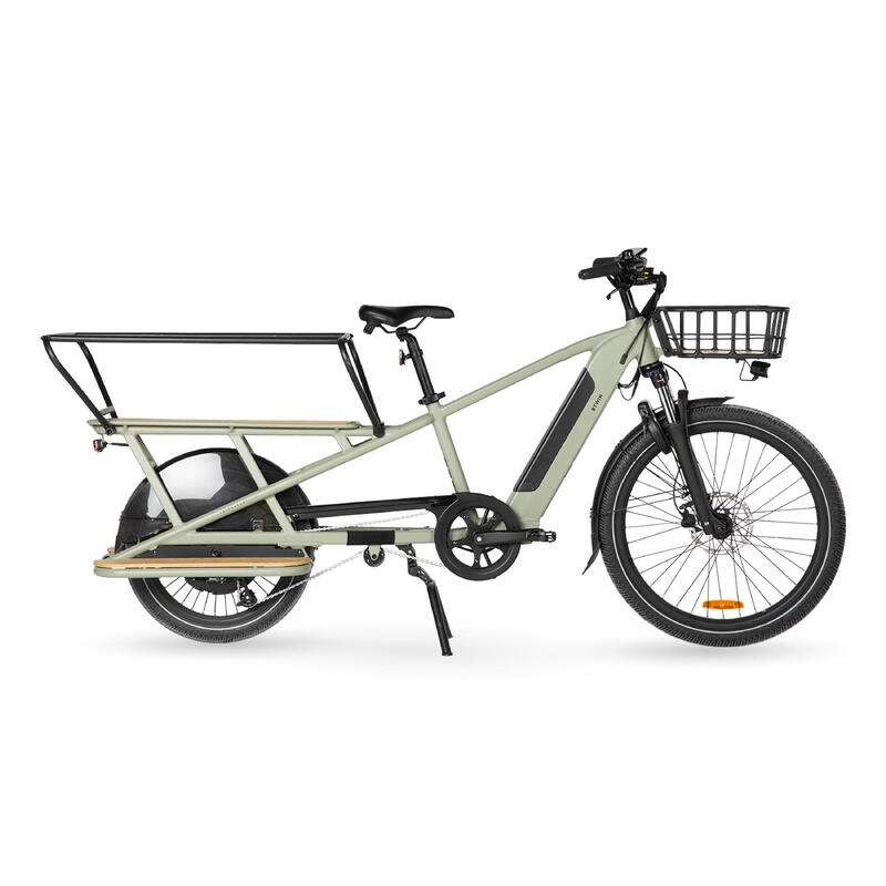 Cache connectique vélo cargo électrique Longtail R500E