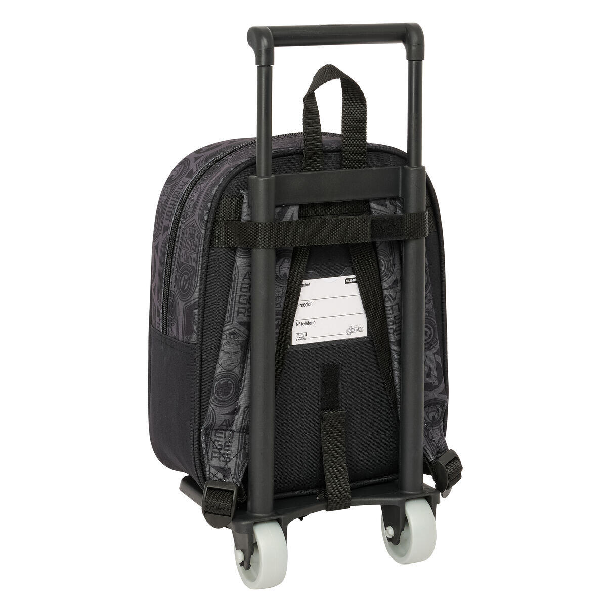Cartable à roulettes The Avengers Vendetta Noir 3/3