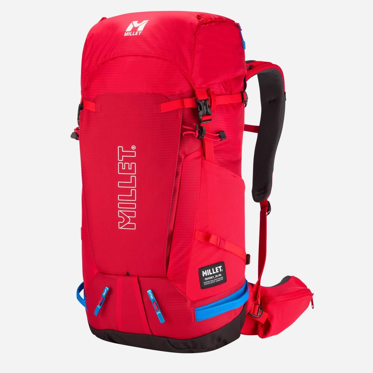 Millet - Sac À Dos Alpinisme Unisexe Peuterey 35+10l - Sac À Dos - Rouge - 35 L - Decathlon