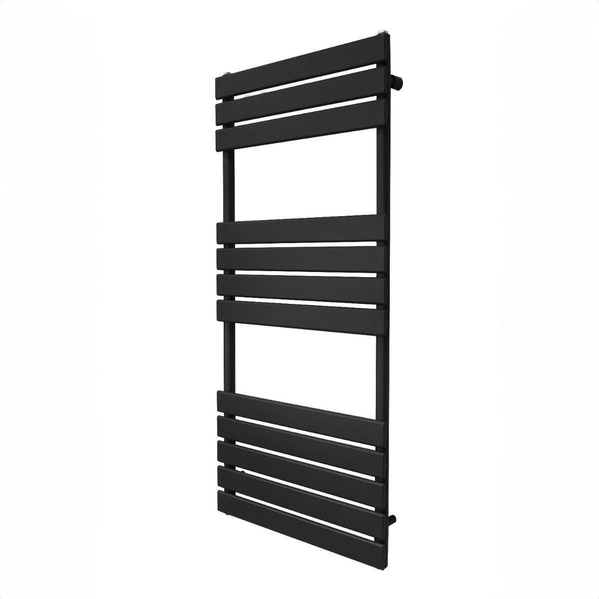 MONSTER Flat Panel Towel Radiator – 1200mm x 500mm – Black