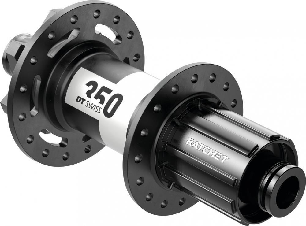 DT Swiss HR-Nabe 350 MTB DB 142/12mm TA, IS 6-bolt, 32L, Shim. Light 2/2