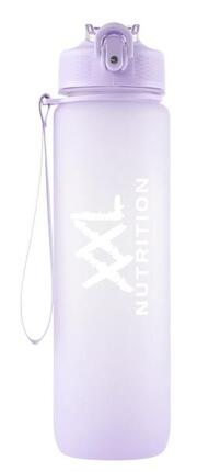 Hydrate Bottle - Waterfles met Drinktuit en Rietje - Lila - 1000ml