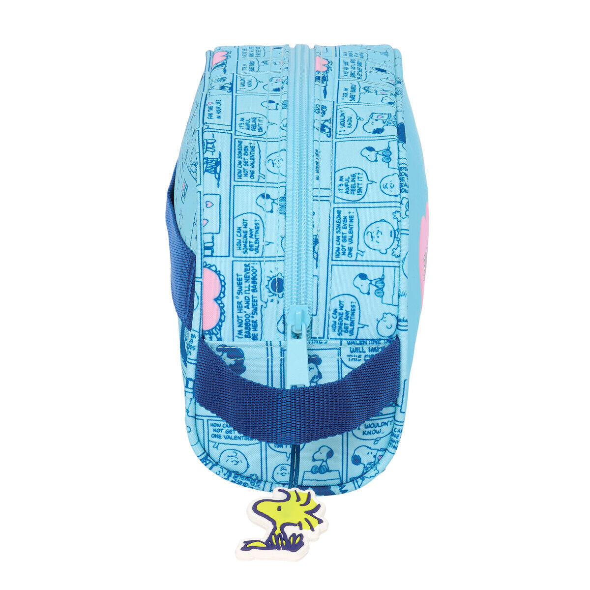 Reise-Toilettentasche Snoopy Love Hellblau 3/4