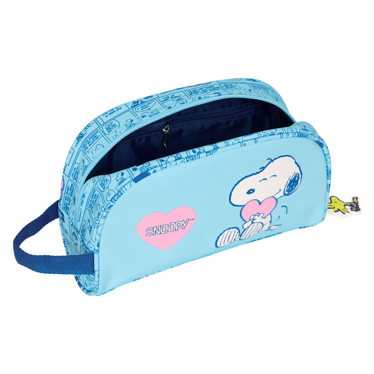 Reise-Toilettentasche Snoopy Love Hellblau 2/4