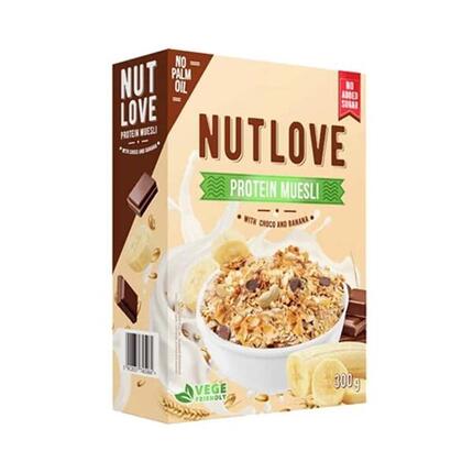 Céréales & Granolas | Nutlove Protein Muesli (300g) | Banane Chocolat