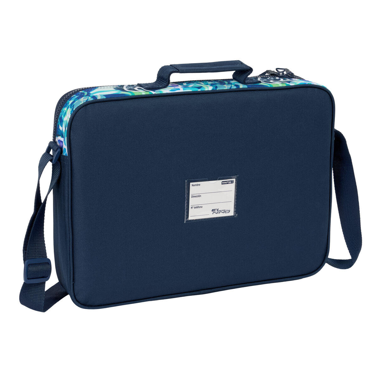 Borsa per la scuola El Niño Kook Blu Marino 3/3
