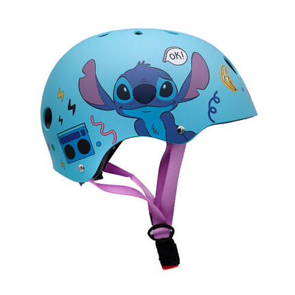 Casque vélo enfant Stitch 52-56 cm Bleu pour garçons et filles