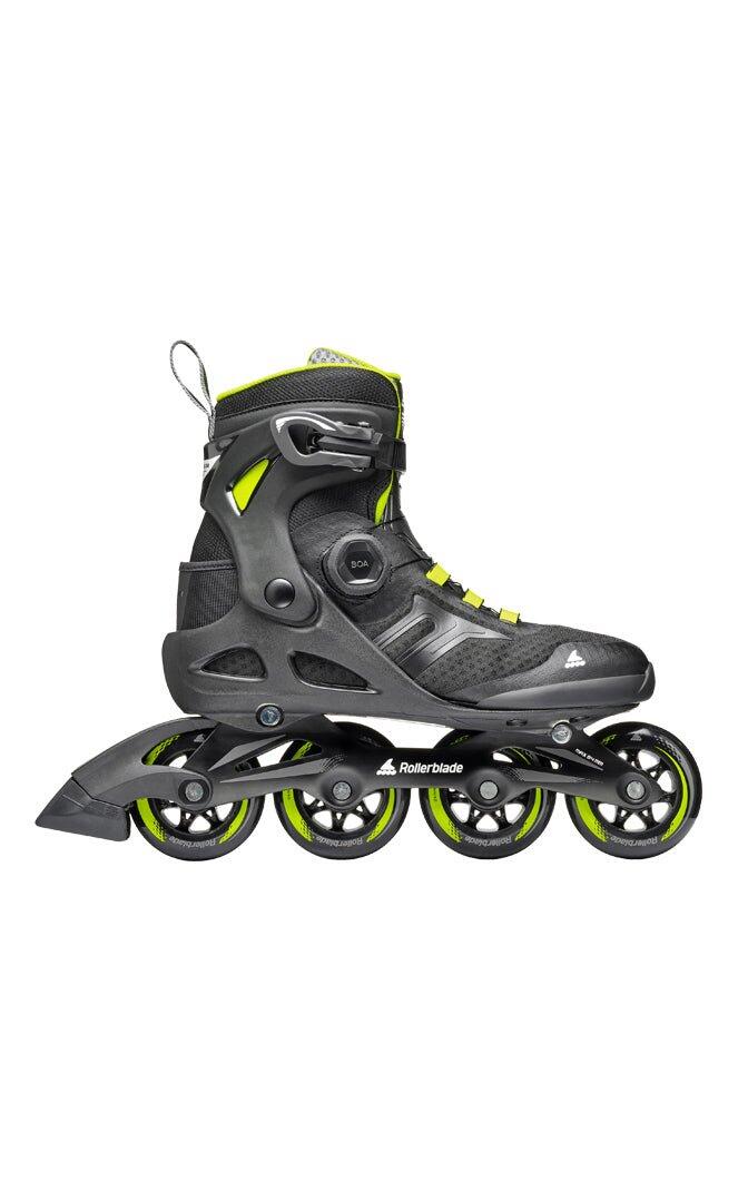 ROLLERBLADE MACROBLADE 84 BOA, NERO/LIME, 45.5/46 5/6
