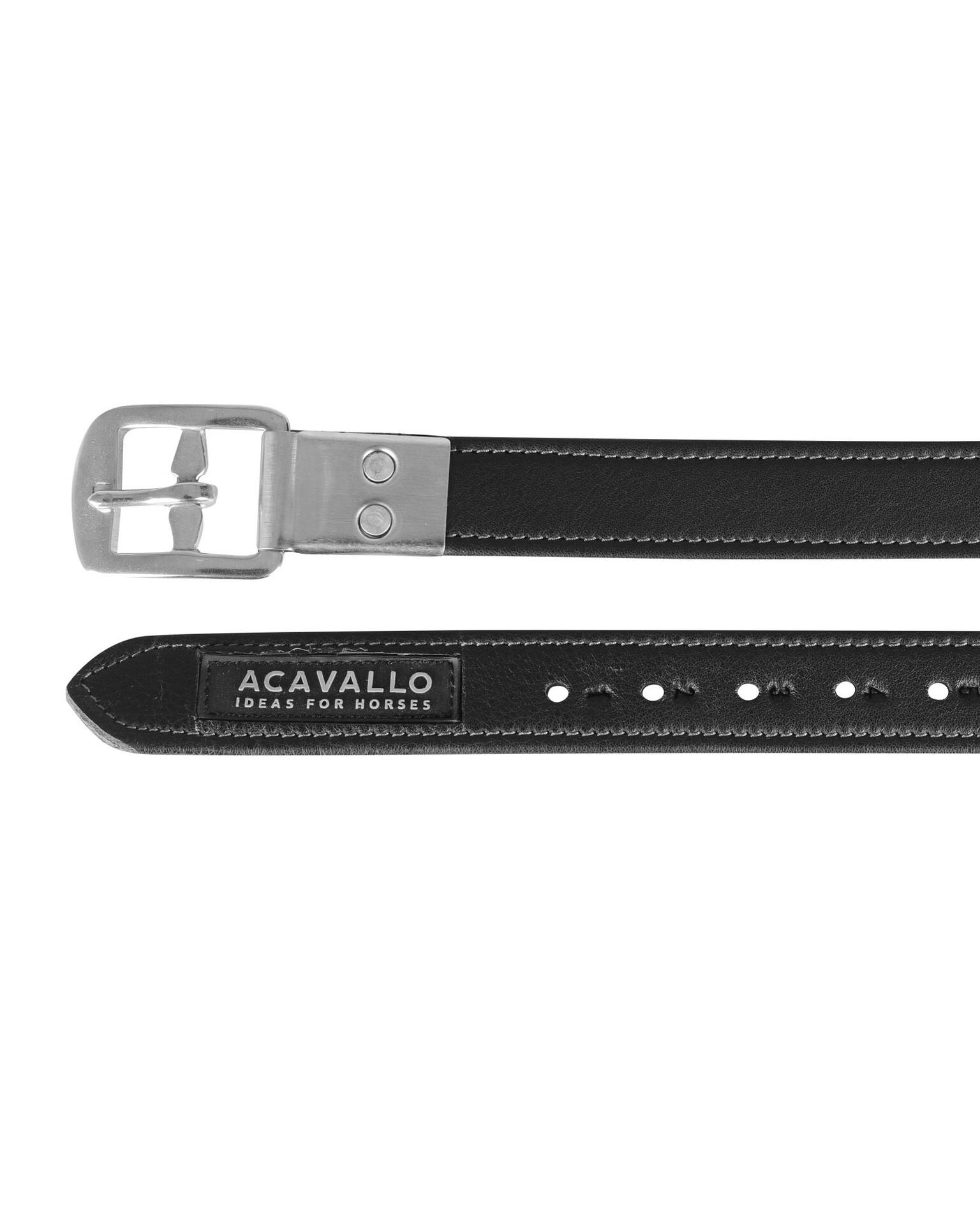 Acavallo Beugelriemen Soft Bruin 3/6
