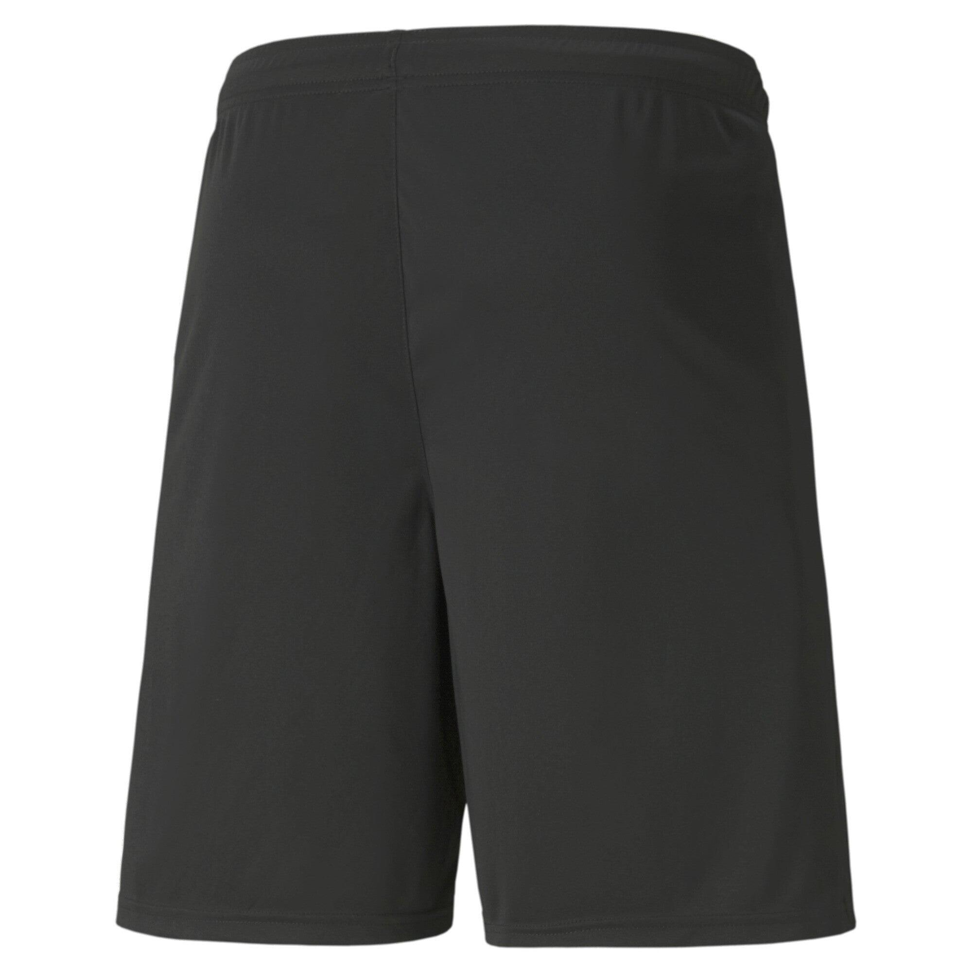 Męskie szorty piłkarskie teamLIGA PUMA Black White 6/7