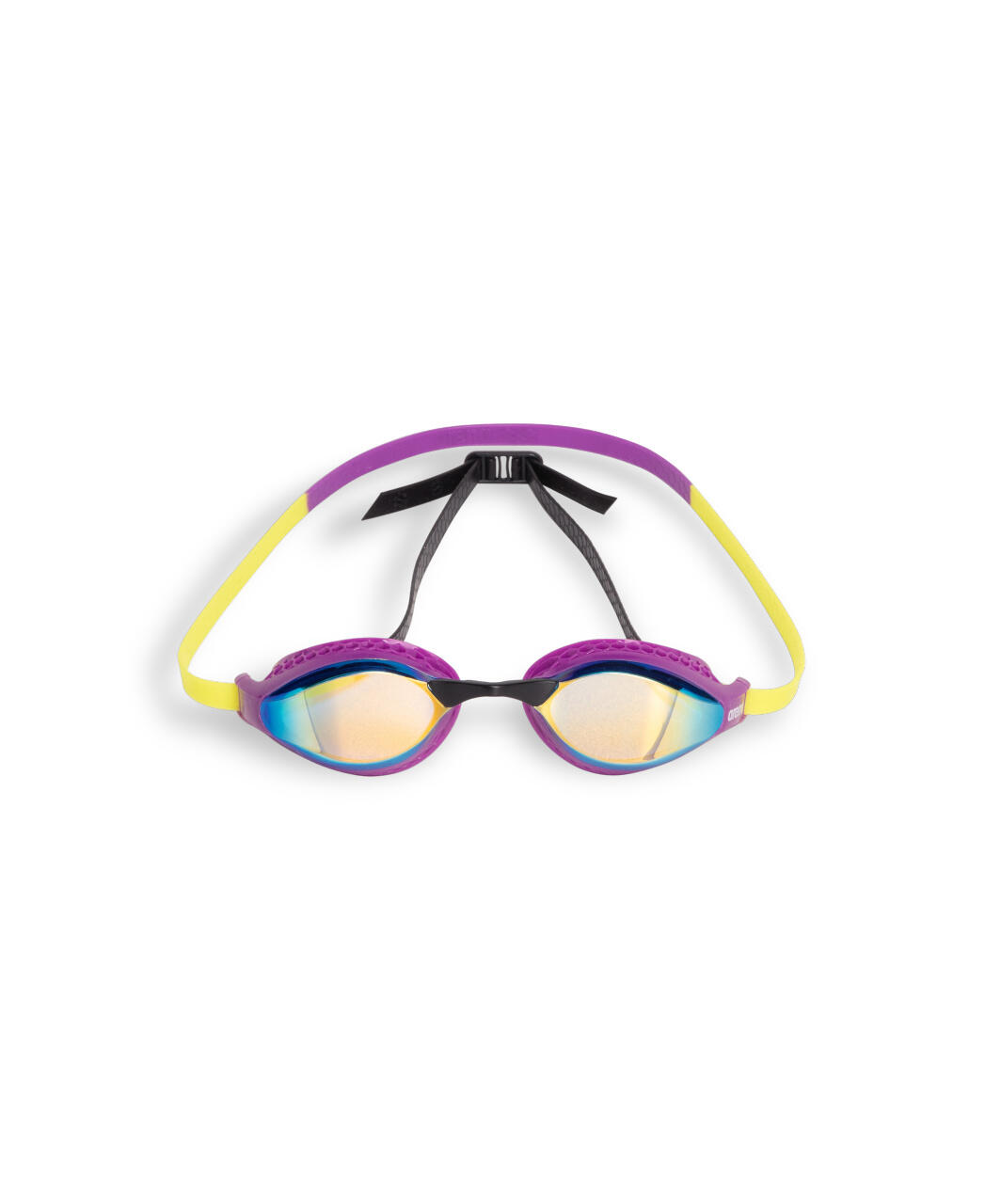 Óculos de natação Arena Air-Speed Mirror Roxo / Amarelo 3/8