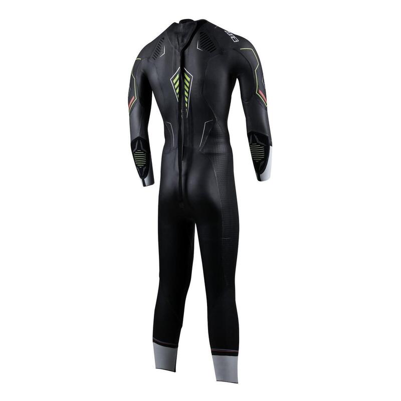 Costum de triatlon pentru bărbați ZONE3 Aspire 4 mm negru/crem