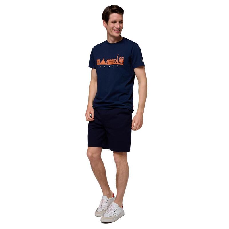 T-shirt Skyline homme Roland-Garros - Marine