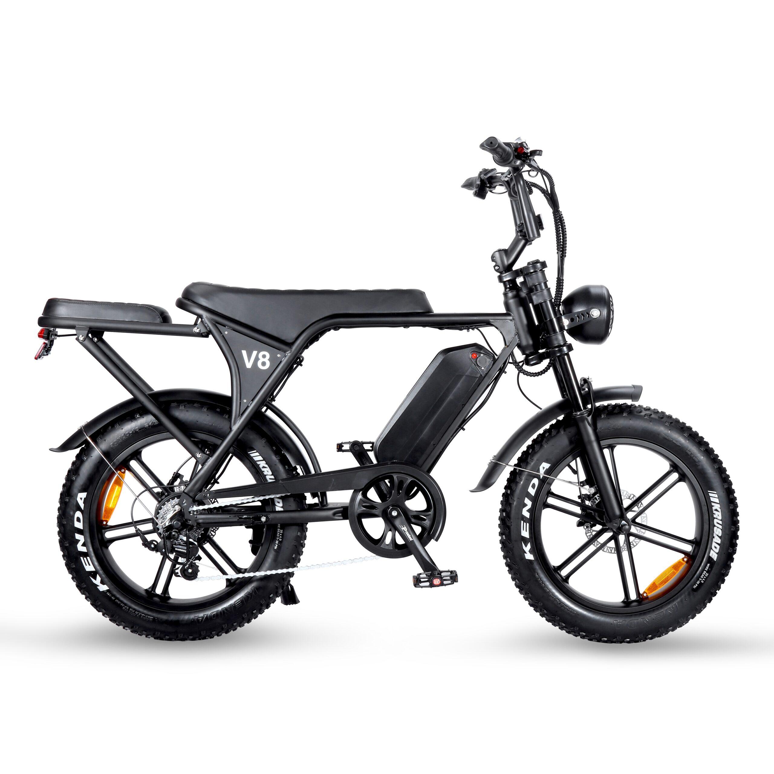 OUXI Ouxi V8 3.0 E-bike, 250Watt motorvermogen, topsnelheid 25 km/u