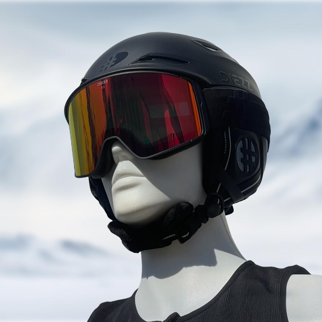 CENIS S3 ski mask Black Red. 6/6